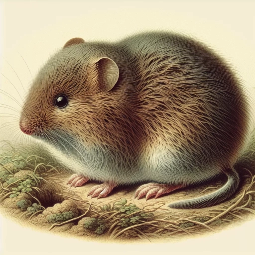 what does a vole look like