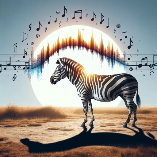 what does a zebra sound like