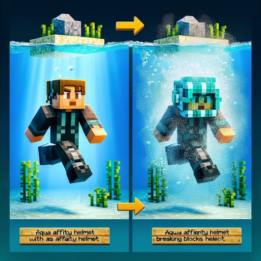 what does aqua affinity do in minecraft