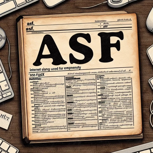 what does asf mean