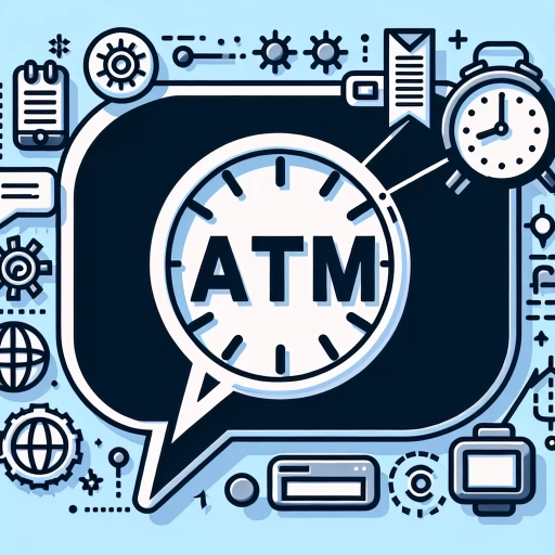 what does atm mean in text