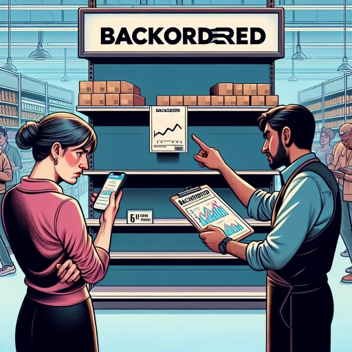 what does backordered mean