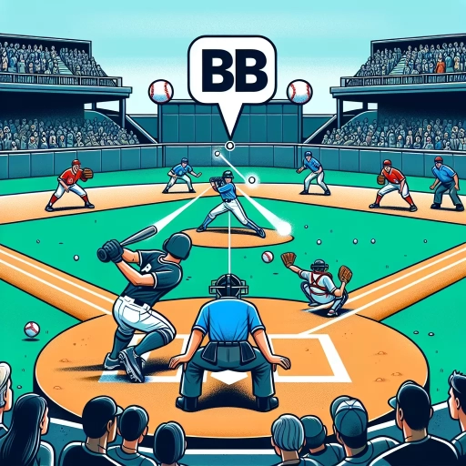 what does bb mean in baseball