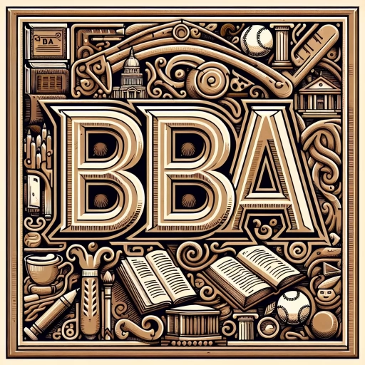 what does bba stand for