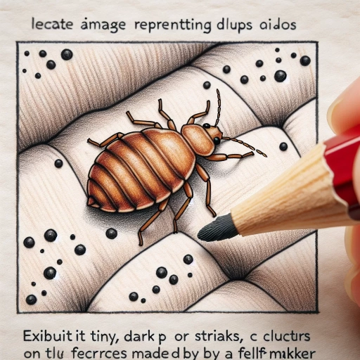 what does bed bug poop look like