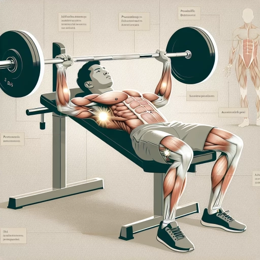 what does bench press work