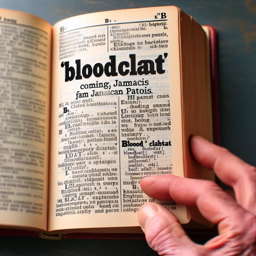 what does bloodclaat mean