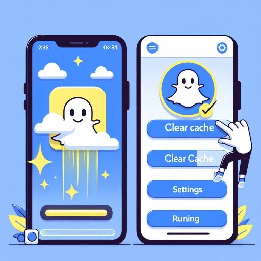 what does clear cache do on snapchat
