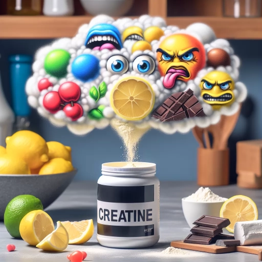 what does creatine taste like