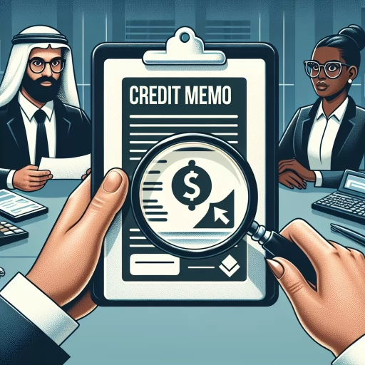 what does credit memo mean