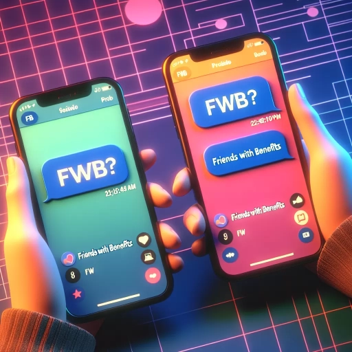 what does fwb mean in text