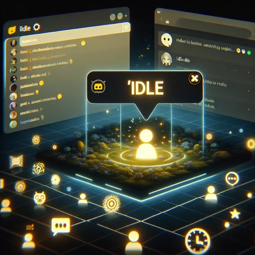 what does idle mean on discord