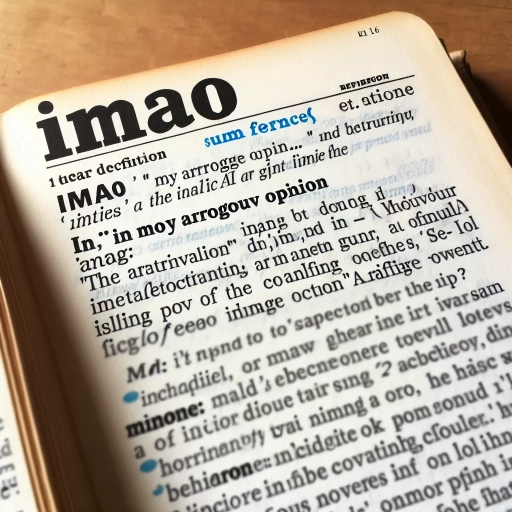 what does imao mean