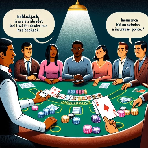 what does insurance mean in blackjack