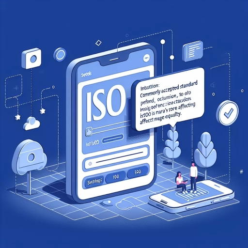 what does iso mean on facebook