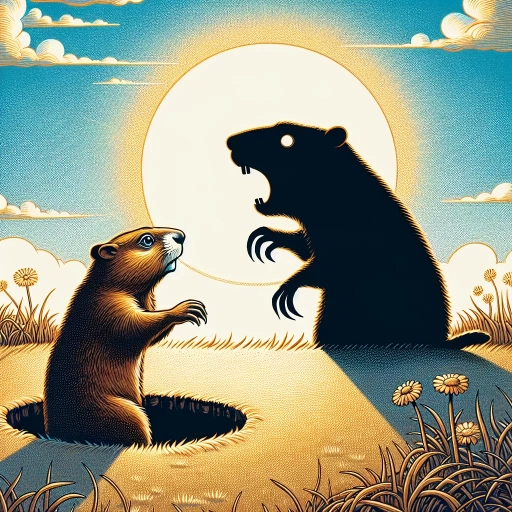 what does it mean if the groundhog sees his shadow