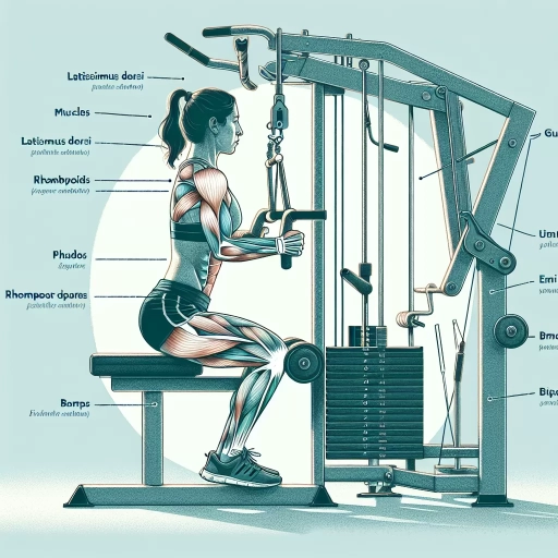 what does lat pulldown work