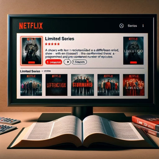 what does limited series mean on netflix