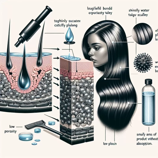 what does low porosity hair mean