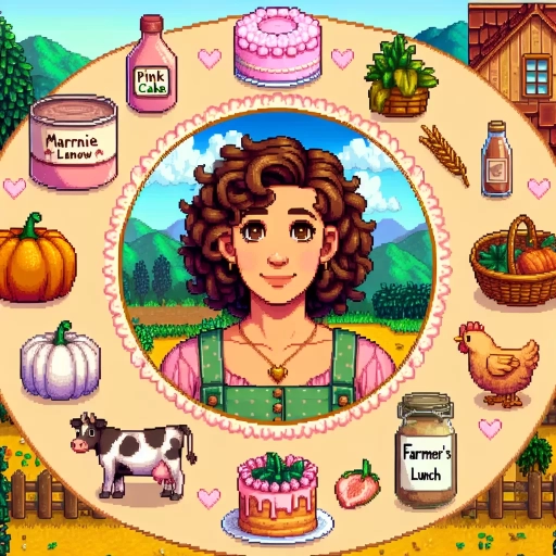 what does marnie like in stardew valley