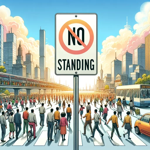 what does no standing mean