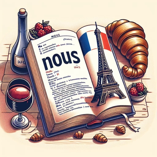 what does nous mean in french