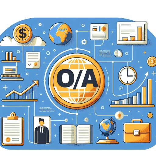 what does o/a mean in business