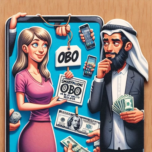 what does obo mean when selling something