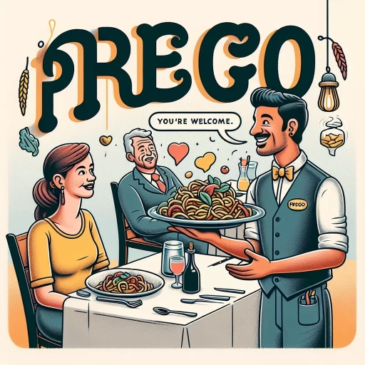 what does prego mean in italian