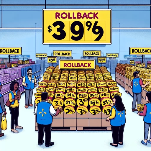 what does rollback mean in walmart