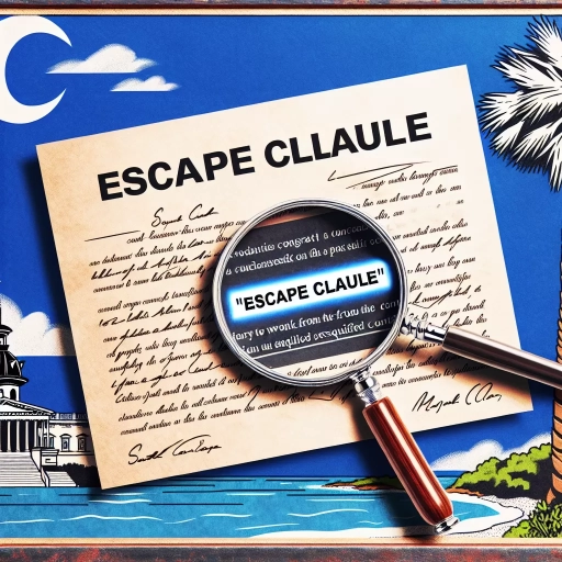 what does sc escape clause mean