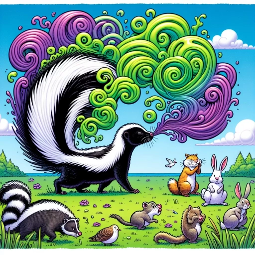 what does skunk smell like