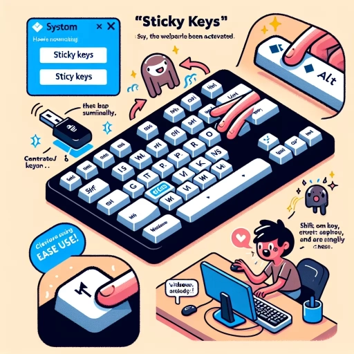 what does sticky keys do