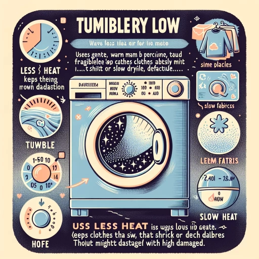 what does tumble dry low mean