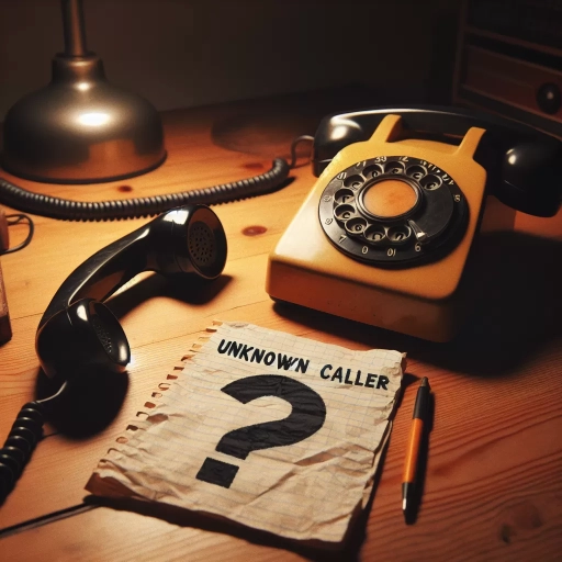 what does unknown caller mean