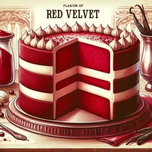 what flavor is red velvet