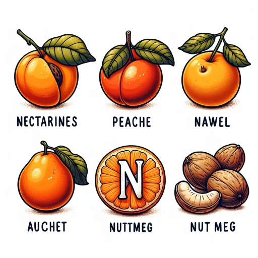 what fruit starts with n