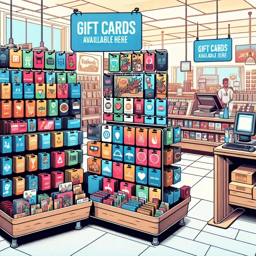 what gift cards does shoppers sell