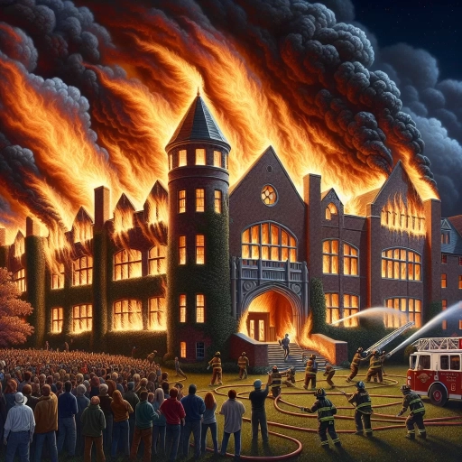 what happens if a university burns down