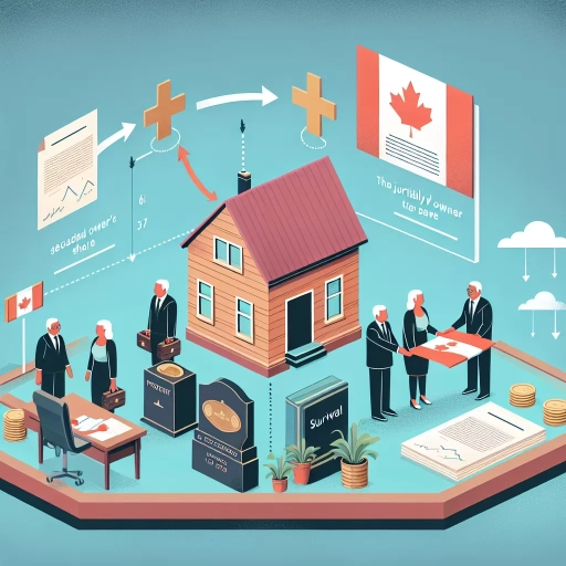 what happens to a jointly owned property if one owner dies in canada