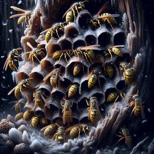 what happens to wasps in the winter