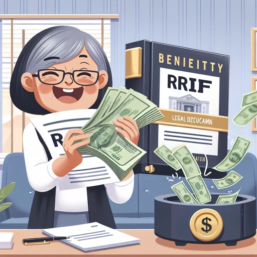 what happens when you are the beneficiary of a rrif?