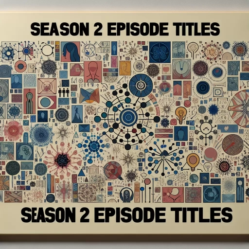 what if season 2 episode titles