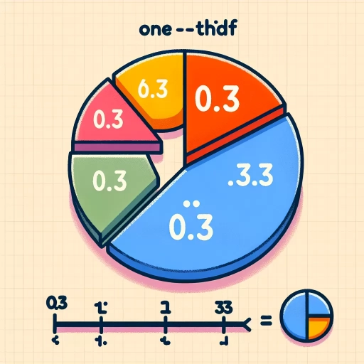 what is 1/3 as a decimal