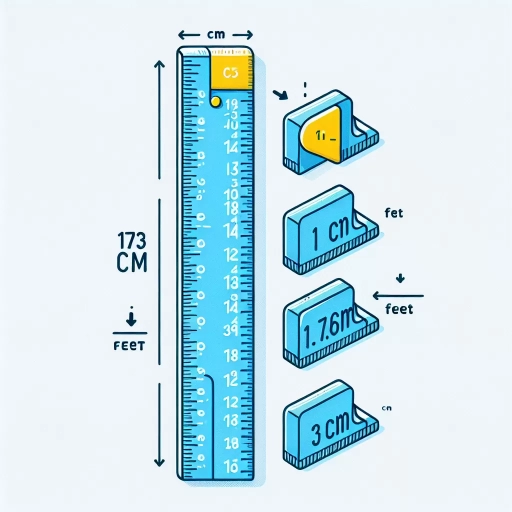 what is 173 cm in feet