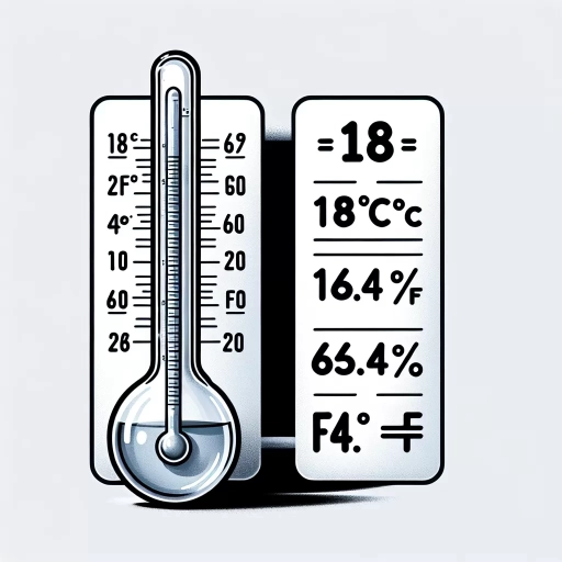 what is 18 degrees celsius in fahrenheit