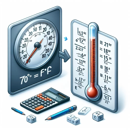 what is 70 fahrenheit in celsius