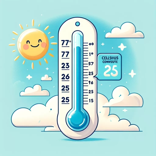 what is 77 fahrenheit in celsius