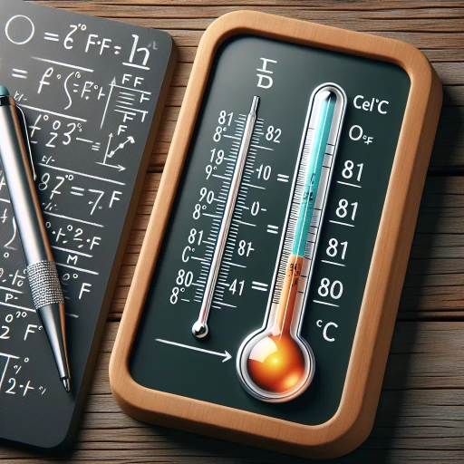 what is 81 fahrenheit in celsius