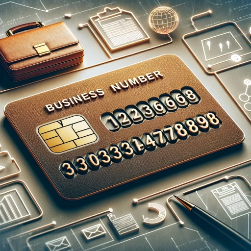 what is a business number